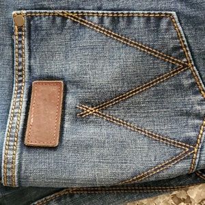 Wrangler Retro Slim Straight Leg Jeans Size 35x36